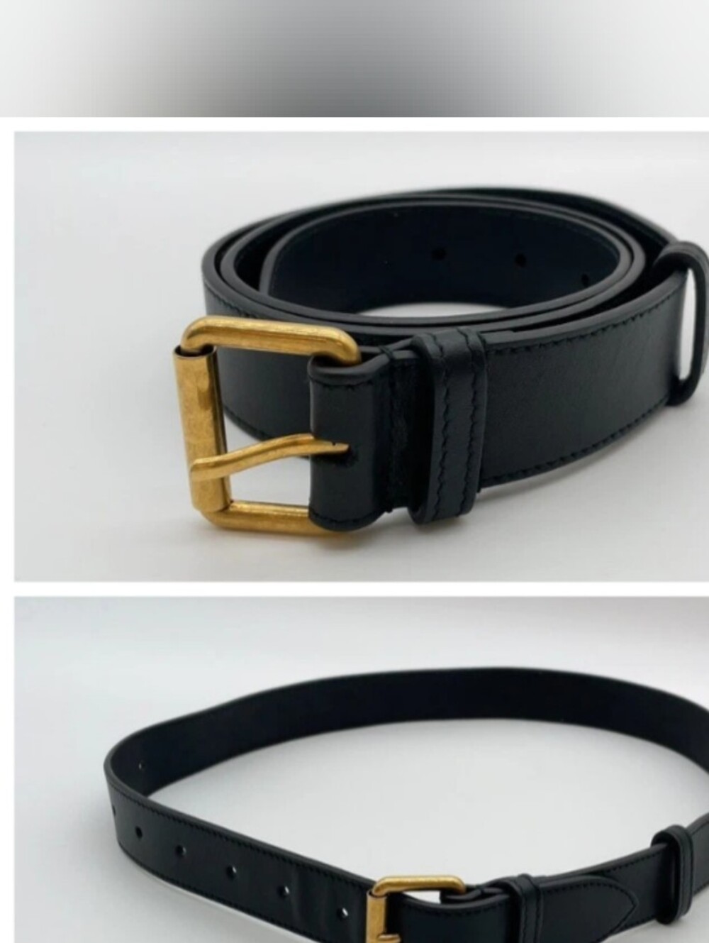 SALE! Gucci Black Velvet GG Marmont Body Waist Bag W/DB - Picture 9 of 16